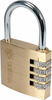 Ripplukk Vorel 77609, 50 mm, messing, koodiga