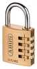 Ripplukk Abus 165/40C, 42 x 77 mm, kuldne