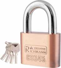Ripplukk Richmann C9345, 50 mm, pronks