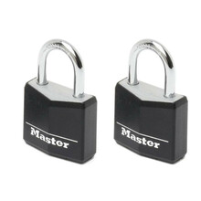 Tabalukk MasterLock 9130EURTBLK, 30 mm, 2 tk