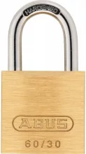 Lukk Abus 60, 20 mm, kuldne/hõbe