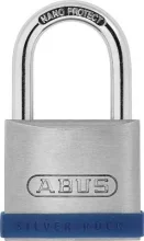 Tabalukk Abus 5/45, hõbe, 2 võtit