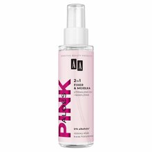Niisutav ja kinnitav meigisprei AA Pink Aloes 2 in 1, 100 ml