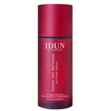 Mitmeotstarbeline näosprei Idun Minerals Ready Set Refresh niatsiinamiidiga, 50 ml