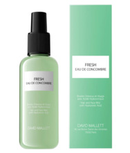 Värskendav ja niisutav näo- ja juuksevesi David Mallett Fresh Eau Cucumber Mist, 150 ml