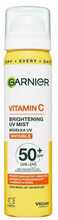 Kaitsev näosprei Garnier Vitamin C Brightening Mist SPF 50+, 75 ml