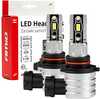 LED autolambid H-mini seeria HB3 9005/HIR1 9011/H10, 6500K, canbus, amio-03334