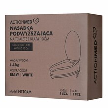 WC-poti kõrgendus kaas Actionmed NT10AM, 10 cm