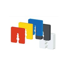 Plaatide tasanduskiilud Wkret-Met DW-04, 50x50x4 mm, roheline
