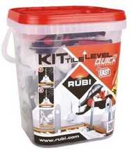 Plaatide nivelleerimiskomplekt Rubi 02941, 201 tk, 1.6 cm