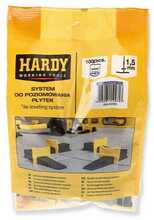 Plaatide nivelleerimissüsteemi klambrid Hardy, 1,5 mm, 100 tk