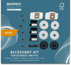 Lisatarvikute komplekt Nordic Quality Ecovacs DEEBOT X1 OMNI/X1 Turbo/X1 Plus, 18 tk