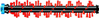 Tolmuimeja harjarull Bissell Area rug and carpet brush roll, punane/must