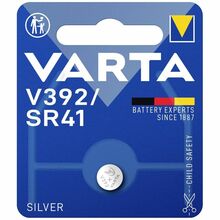 Patarei Varta V392 / SR41 / LR41, 1.55 V, hõbeoksiid, 1 tk