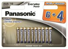 Patareid Panasonic Everyday Power LR03EPS/10BW, AAA, 1.5V, 10 tk