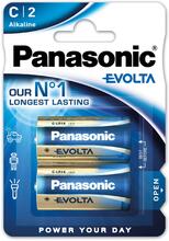 Patareid Panasonic Evolta LR14EGE, C suurus, 1.5 V, 2 tk