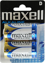 Patareid Maxell LR20 D, leelispatarei, 1.5 V, 2 tk