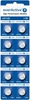 Patareid Everactive AG12 G12 LR1142 LR43, 1,5 V, 10 tk