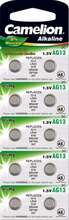 Patareid Camelion AG13, LR44, 1.5V, 10 tk