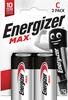 Patareid Energizer Max C LR14, 2 tk, Eco pakend