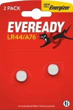 Patarei Energizer A76/LR44, 2 tk