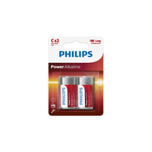Patareid Philips Power Alkaline LR14P2B/10, C, 1.5 V, 2 tk