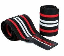 Randmerihmad Gymstick Pro Wrist Straps, universaalne, white/black/red
