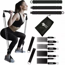 Tõmbekang vastupanu kummidega MuscleForge