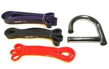 Elastsete vastupanu kummipaelte komplekt Sportbay 13, 21, 32 mm