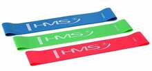 Treeningkummide komplekt HMS GU04, 60 x 5 x 1.2 cm, 3 tk