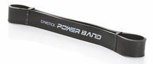 Vastupidavuskumm Gymstick Mini Power Band, keskmine, 30.5 cm x 2.86 cm x 0.45 cm, must