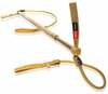 Võimlemiskepp Gymstick Original 2.0, super tugev vastupanu, 130 x 3 x 3 cm, kollane