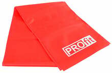 Takistuskumm PROFIT DK 2227, 200 cm x 15 cm x 0.55 cm, punane