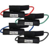 Ümmargune kummipael Thera-Band Tubing Loop, must, 60 cm