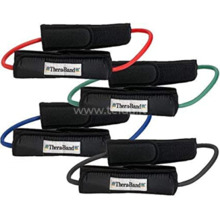 Ümmargune kummipael Thera-Band Tubing Loop, must, 60 cm