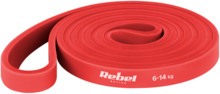 Lateksist treeningkumm Rebel Power Band PL-2, punane, 6-14 kg, 208 cm