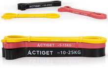 Treeningkummide komplekt Actiget ACT0047, 3 tk