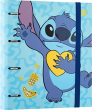 Kaustik Disney Stitch Tropical A4, 4 rõngast, kummipael