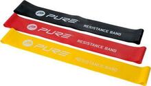 Vastupandekummide komplekt Pure2Improve Resistance Bands P2I800090, 3 tk, kollane/punane/must