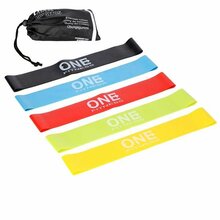 Treeningkummide komplekt One Fitness PBF05 Slim, 5 tk