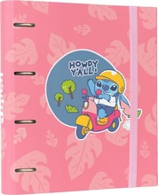 Kaustik Disney Stitch A4, 4 rõngast, kummipael