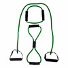 Vastupidavusriba Tunturi Tubing with Grip 14TUSFU162, medium, 140 cm, roheline