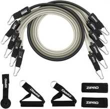 Kummist vastupanuvoolikute komplekt Zipro, 11 osa, 122 cm