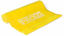 Takistuskumm Profit Resistance Band Light, 120 x 15 x 0.35 cm, kollane