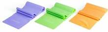 Vastupidavuskummide komplekt Gymstick Exercise Bands Set, 120 x 15 x 1 cm, 3 tk