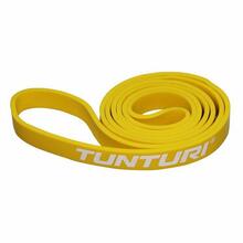 Vastupidavuskumm Tunturi Power Band Light, 104 x 2.2 cm, kollane