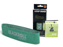 Vastupanukumm Blackroll Loop Band, 32 cm x 6 cm, roheline