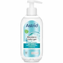 Mitsellaarpuhastusgeel Astrid Hydro X-Cell, kõikidele nahatüüpidele, 200 ml