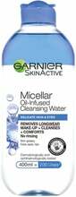 Kahefaasiline mitsellaarvesi Garnier Skin Active Oil-Infused, 400 ml