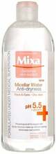 Micellaarvesi Mixa Anti-Dryness, kuivale ja väga kuivale nahale, 400 ml